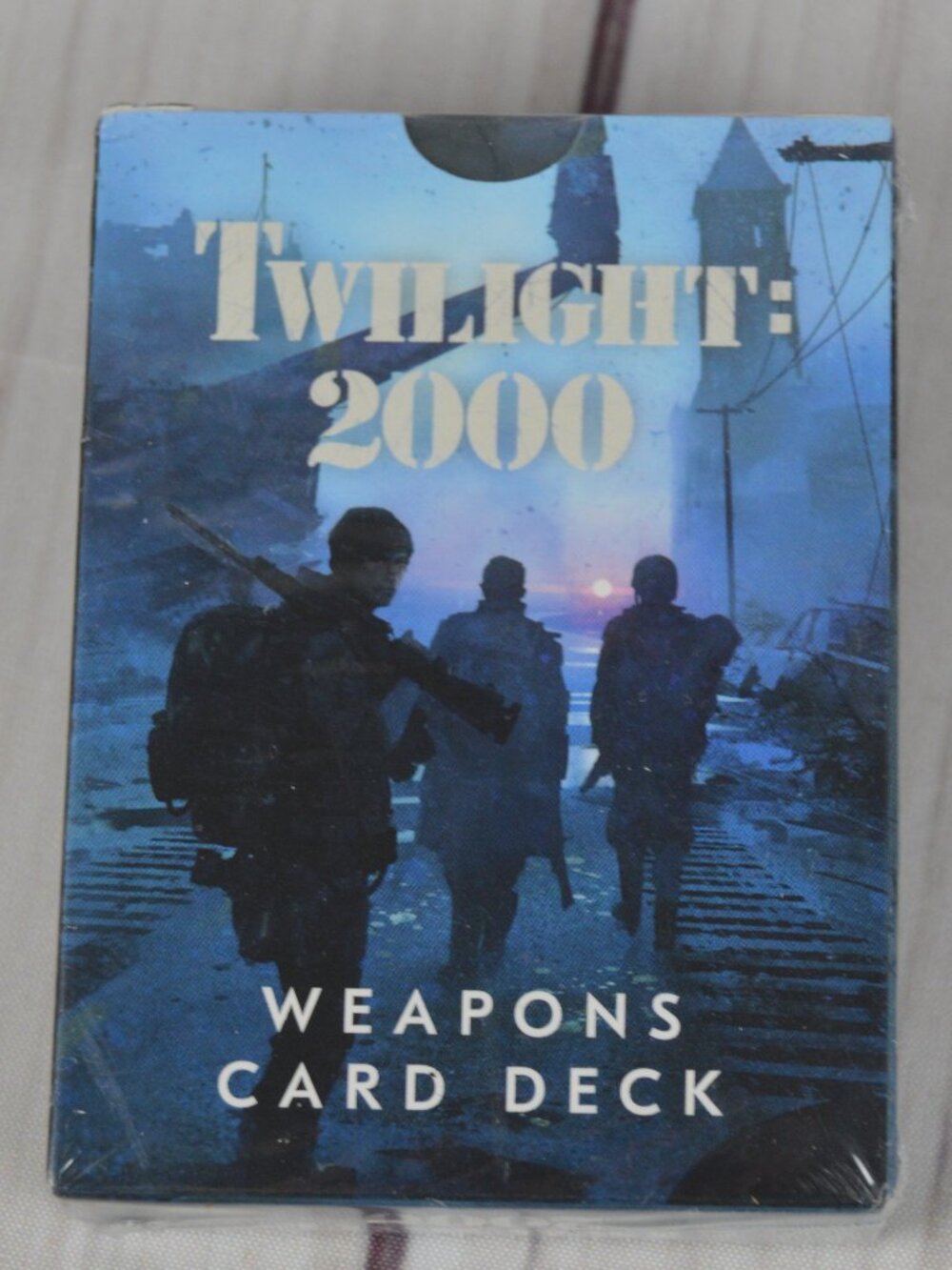 Twilight: 2000 RPG Weapons Card Deck Free League (FLFT2K004) NEW SEALED